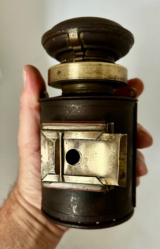 Antique petite lanterne - petite, sourde