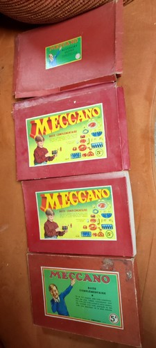 Lot boîtes meccano 5a - de,