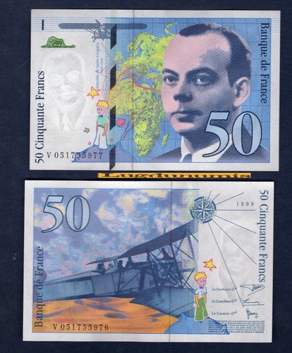 Francs saint exupery 1999 - saint,