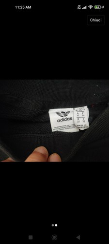 Felpa adidas nera - felpa,