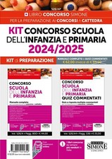 KIT Concorso Scuola dell’Infanzia e Primaria 2024/2025
