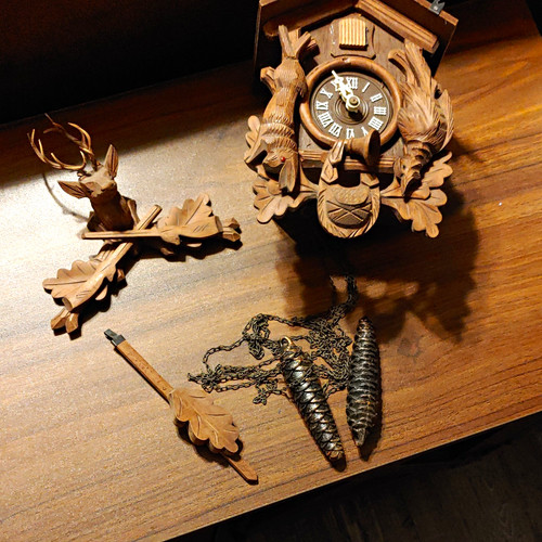 Orologio cucù legno - a,