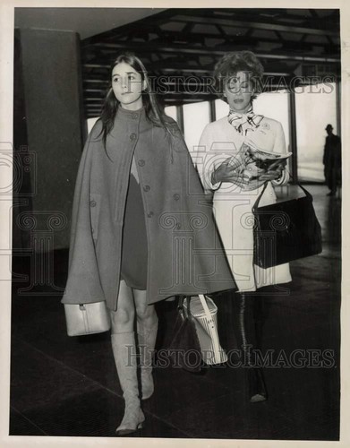 1967 press photo actress - press,