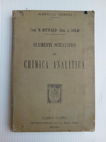 Chimica analitica elementi - chimica,