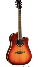 Chitarra elettroacustica Eko EGO Star Vintage Sunburst Spruce Top Dreadnought