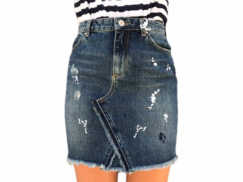 Zoe karssen minigonna jeans - karssen,
