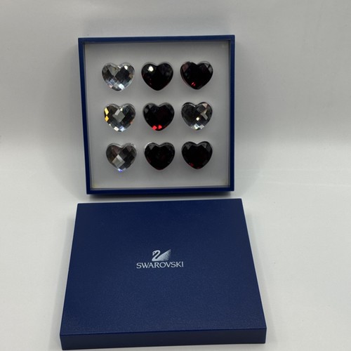 Set statuine cuori - , cristallo