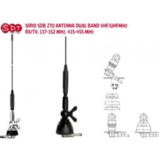 SIRIO SDB 270 BLACK ANTENNA