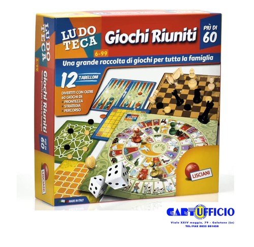 Ludoteca giochi riuniti - giochi,