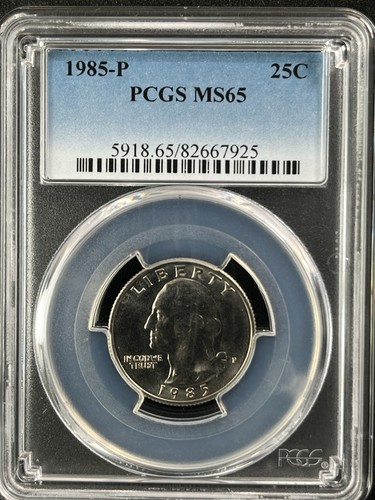 1985 25c washington quarto - 25c,