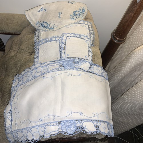 Vintage open work cotton