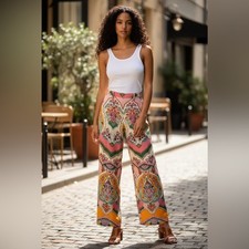 Zara Wide Leg Palazzo Pants