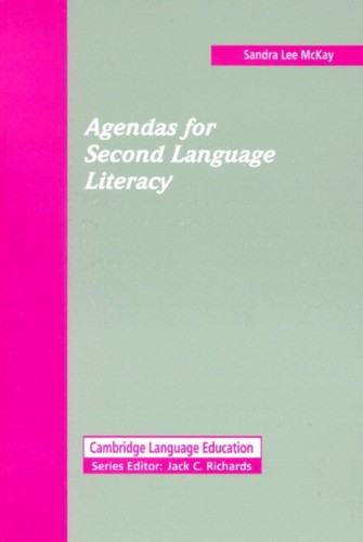 Agendas for second language - agendas,