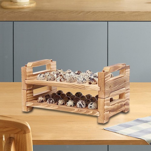 Pezzi portauova legno - 2,
