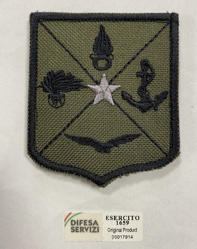 Patch toppa ricamata militare