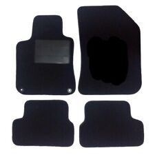 Set Tappetini Tappeti Auto in Moquette per Peugeot 407 dal 2004 al 2012, neri