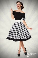 Abito Retro Con Gonna A Ruota