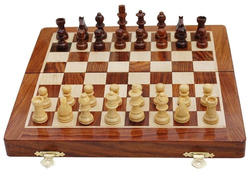 Scacchiera pieghevole legno - pieghevole,