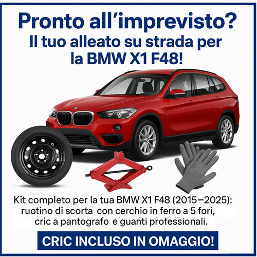 Ruotino bmw f48 ruota - x1,