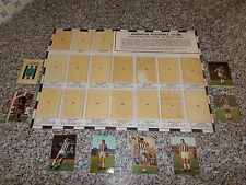SCHEDA JUVENTUS ALBUM CALCIATORI PATUZZI 1965 1966 ORIGINALE+7 FIGURINE+SCUDETTO