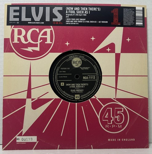 Elvis presley fool such - as, i