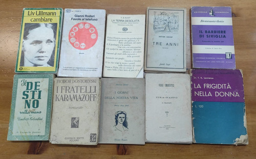 Lotto libri rari vintage - rari, e