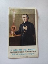 San Gaspare del bufalo santino