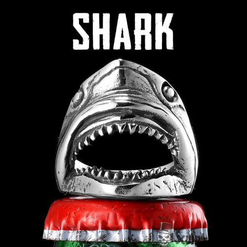 Sculpt rings shark - rings™,