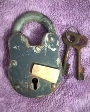 Antico lucchetto da 5'' e 2