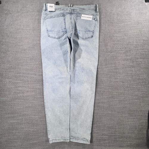Jeans zara skinny cropped uomo - skinny,