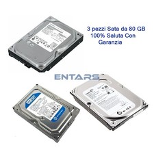 3 PZ Hard Disk 80 GB 3.5 Sata