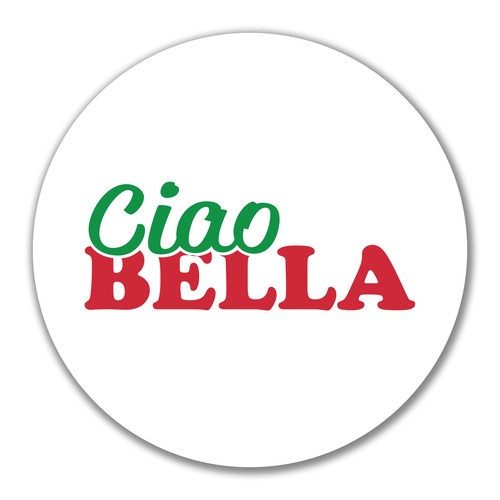 Adesivo ciao bella - ciao, 10
