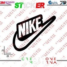 ADESIVO STICKER NIKE MISURE PERSONALIZZATE