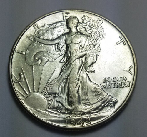 Usa half dollar 1942 - usa,
