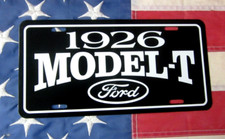 1926 Ford Model T License
