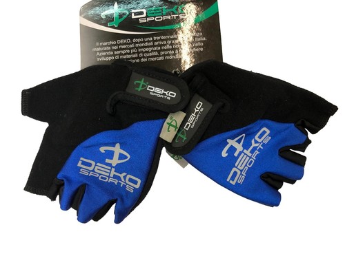 Guanti ciclismo estivi blu - guanti,