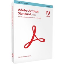 Adobe acrobat standard - 2020, |