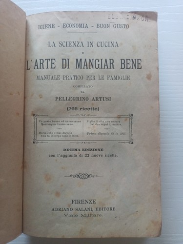 Cucina gastronomia artusi - cucina,