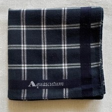 Fazzoletto vintage cotone nero