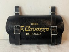 CICLI F. CAVAZZA BOLOGNA Borsetta borsa sotto sella porta attrezzi bici epoca