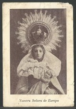 santino antico de la Madonna image pieuse holy card estampa