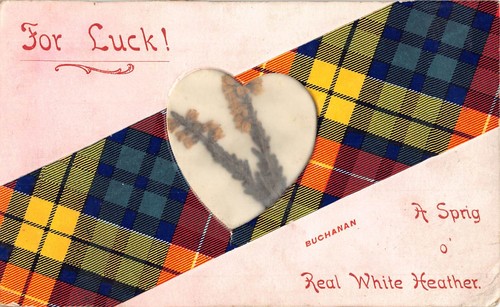 Cartolina luck 1910 - cartolina,