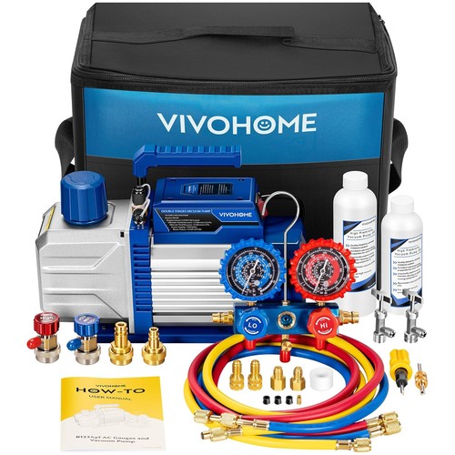 2hp 5cfm vacuum pump kit - vacuum,