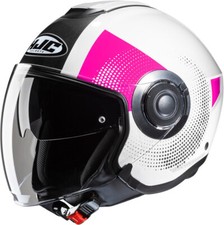 Casco JET HJC i40N PYLE bianco