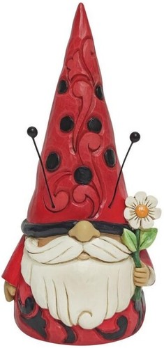 Statuina gnomo coccinella - , e