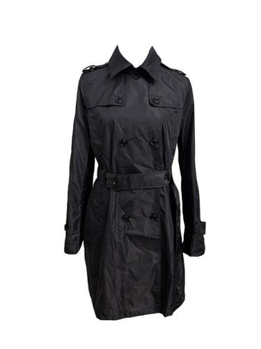 Gas trench cappotto - satin, blu