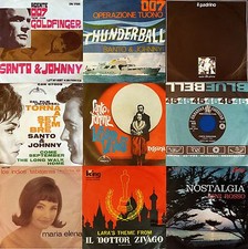 Lotto 9 Dischi Vinile 45 Giri
