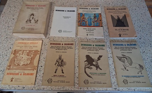 Dungeons dragons originale - dungeons, &