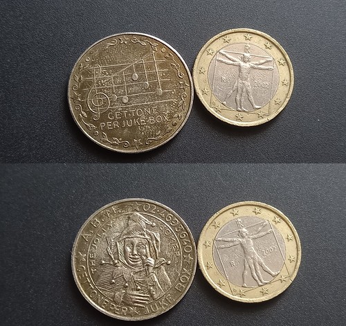 Gettone token jeton - token, per