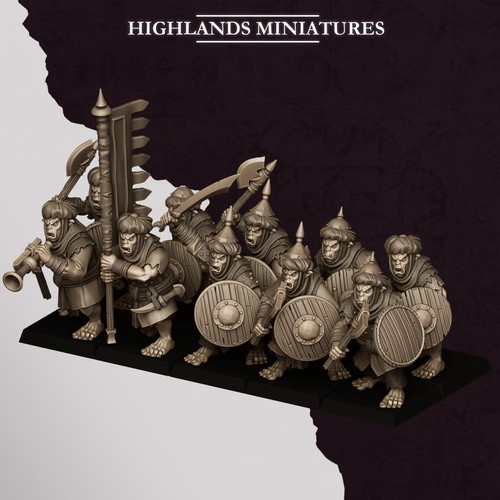 Hobgoblin warriors pezzi - hobgoblin,